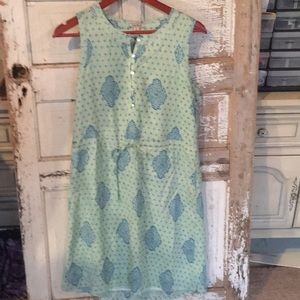 EUC Lucky Lined Sleeveless Dress - Small